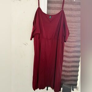 SHEIN Burgundy Cocktail dress